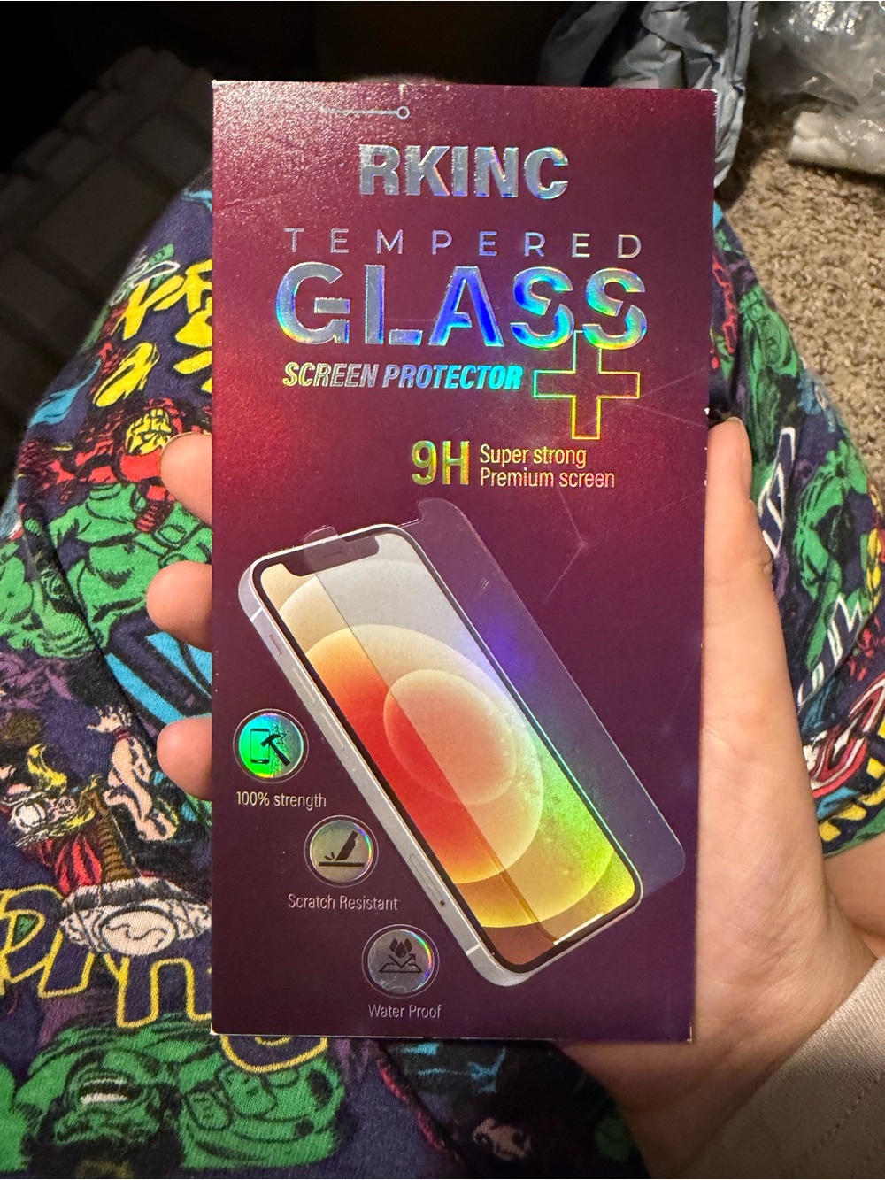 2 RKINC Tempered Glass Screen Protector